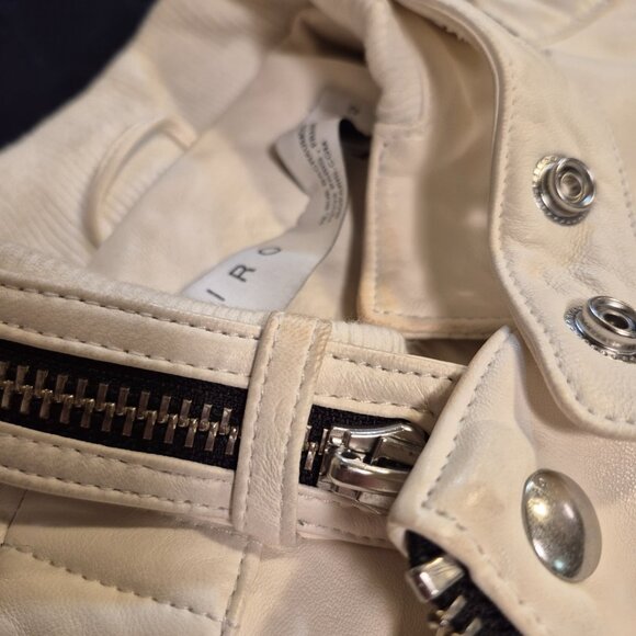 IRO off-white leather jacket - Picture 15 of 16
